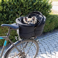 Trixie cykelkurv Stof stiv - op til 6 kg hund - til smalle cykelholdere